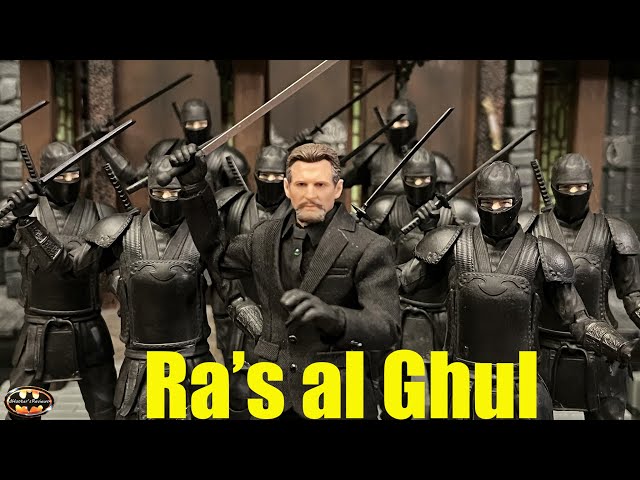 Remad Custom Ra's al Ghul Ninja Master 1:12 Batman Begins Liam Neeson Figure Review & Comparison