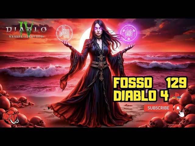 Fosso Nível 129 - Blood Wave Necromancer - Season 7 - Diablo IV