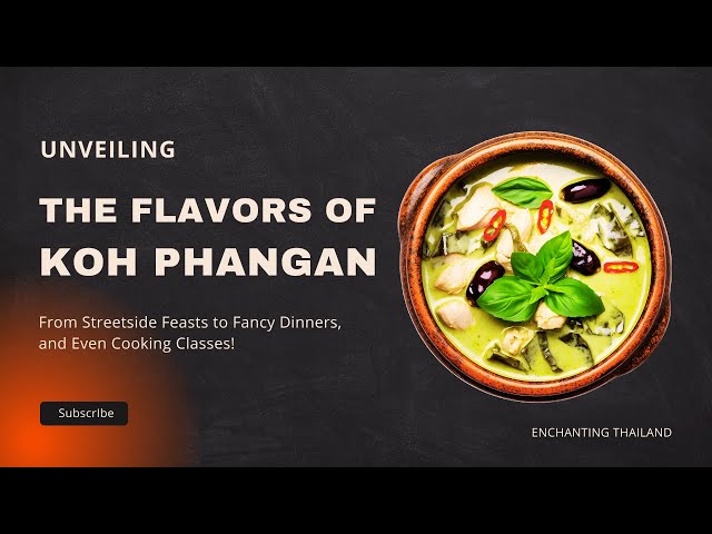 Street Food to Fine Dining | A Koh Phangan Food Adventure