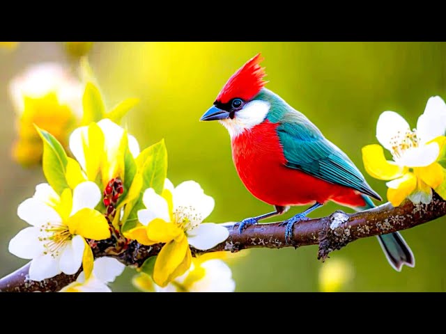 Bird Sounds 4K ~ Calm Your Mind with Birdsong 24/7 🐦 Relieve stress, prevent anxiety and depression