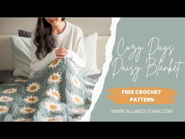 Cozy Days Daisy Blanket