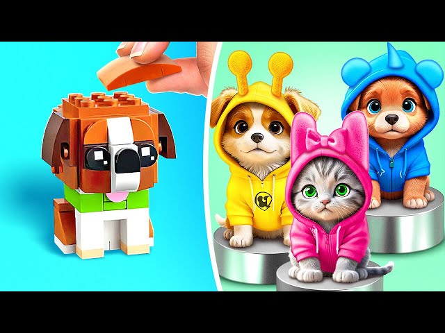 Lego Dog Or Sprunki Pets? 🤩 *I Built Secret Zoo In My Room*