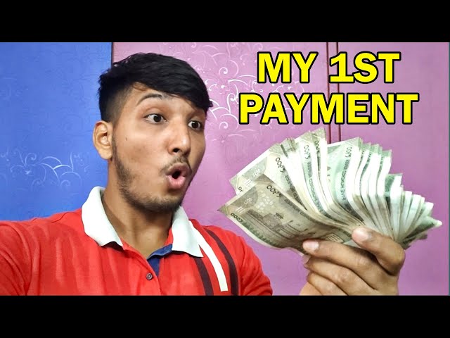 MY 1ST YOUTUBE PAYMENT 🤑 #vlog