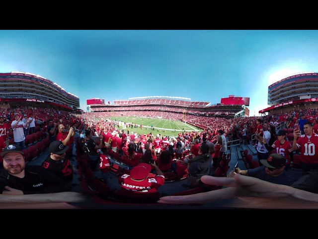 360 degree video - Essential Phone - NFL 49ers