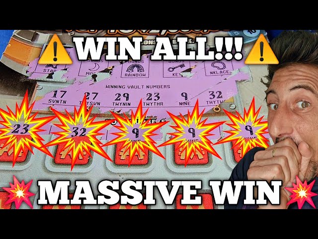 💥MASSIVE WIN💥 OMG It's a WIN ALL!! Scratch Life🚀