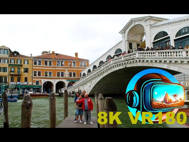 The best photo destination in VENICE ITALY Top 10 Rialto Bridge 8K 4K VR180 3D Travel