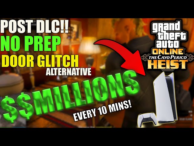 (DOOR GLITCH ALTERNATIVE)*AFTER DLC*BEST Way To Do CayoPerico Heist in JULY 24!GTA Online!(NO PREPS)