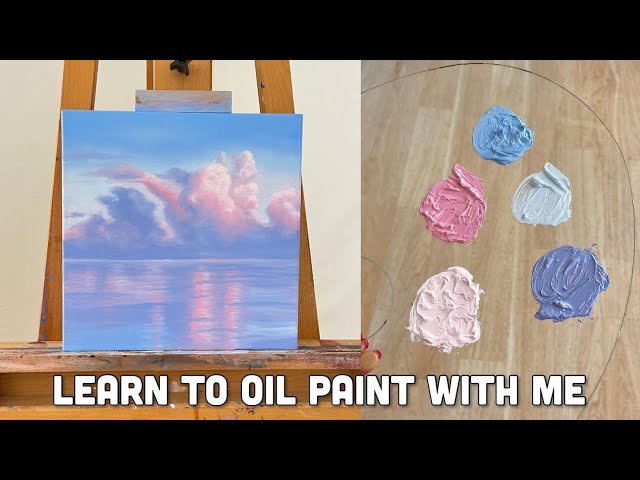 LEARN TO OIL PAINT WITH ME! ♡ | Transitioning from acrylic painting