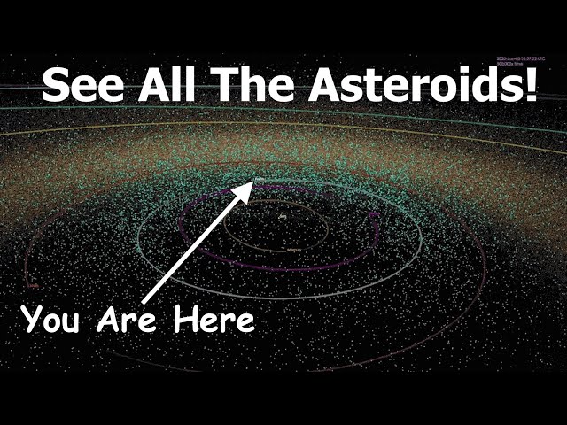 If You Could See All The Asteroids, What Would The Sky Look Like?