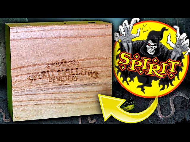 SPIRIT HALLOWEEN 2023 MYSTERY BOX! YOU'RE NOT GONNA BELIEVE THIS! Spirit Hallows Cemetery is ALIVE!