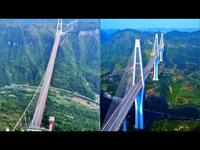 Exploring China's Engineering Marvels: The Aizhai and Pingtang Bridges