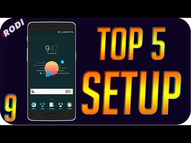 Top 5 Android Setup Episodio 9