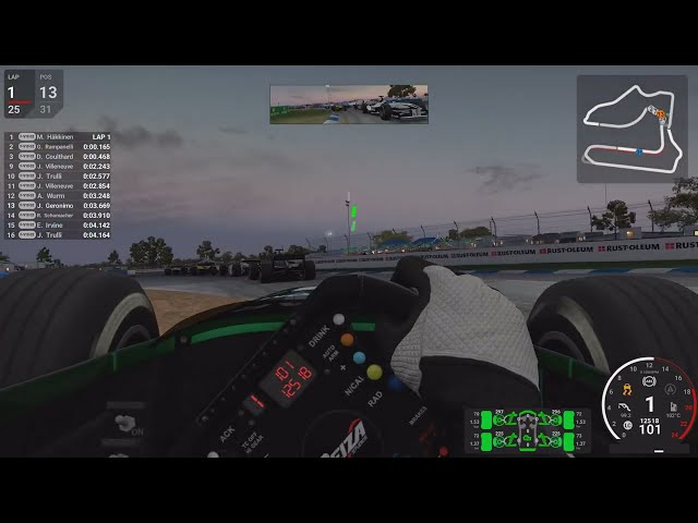 Formula V10 Gen2 at Sebring International Raceway | Automobilista 2 | Clip 05/06 | #4K