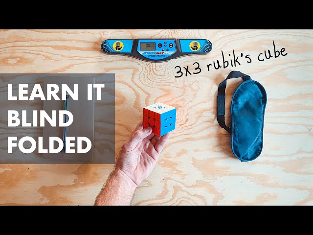 LEARN TO SOLVE A 3x3 RUBIK'S CUBE BLINDFOLDED (OP METHOD)