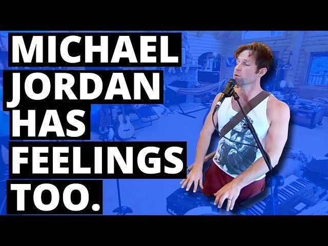 Michael Jordan has feelings too. just like Dennis Rodman and me and you.