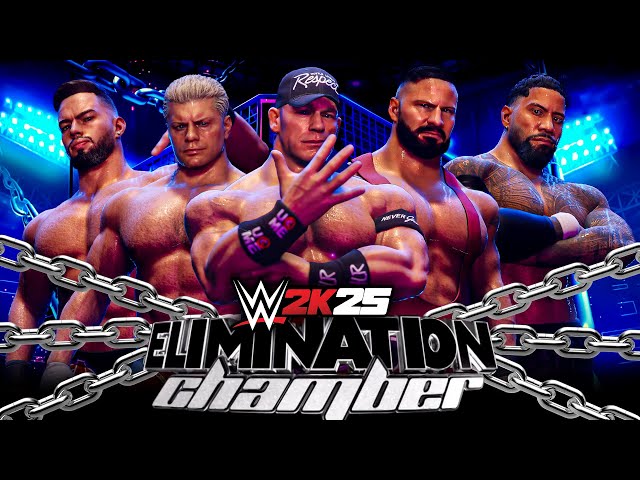 WWE 2K25: Elimination Chamber Match | Gameplay Concept!