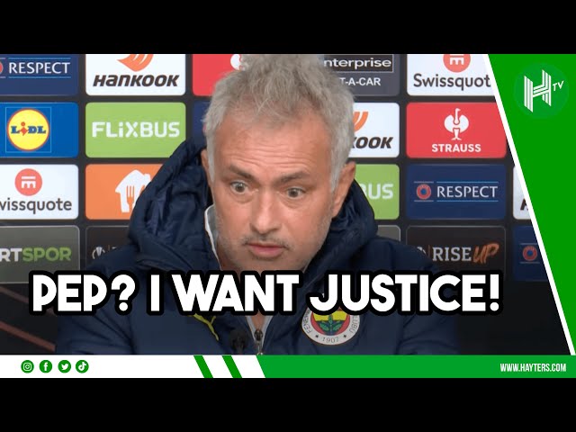 I WANT JUSTICE! Jose Mourinho sends fresh DIGS at Man City