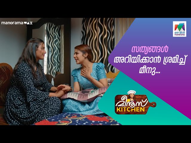 സത്യങ്ങൾ അറിയിക്കാൻ ശ്രമിച്ച് മീനു....#meenuskitchen #mazhavilmanorama