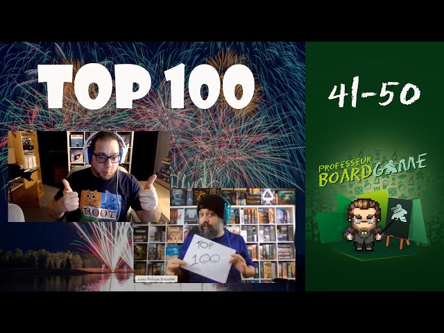 TOP 100 - MEILLEURS JEUX (41-50)