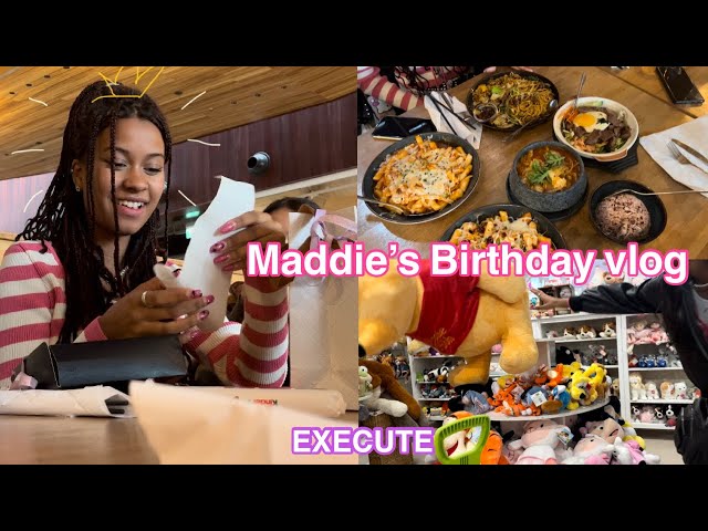 Maddie’s birthday | EXECUTE VLOG