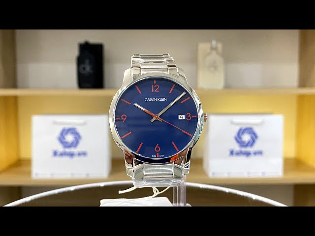 Xship.vn: Highlights | Calvin Klein City Quartz Blue Dial Men Watch K2G2G147