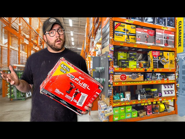 Lowes vs. Home Depot - Discounted Tool Challenge