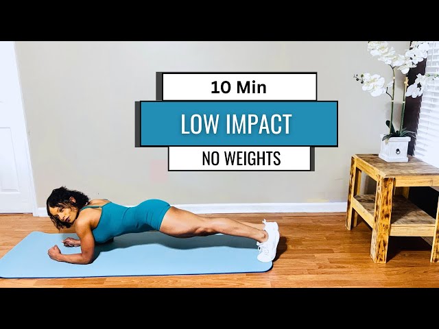 10 Min Low-Impact Workout | Beginner-Friendly, No Jumping, Full Body