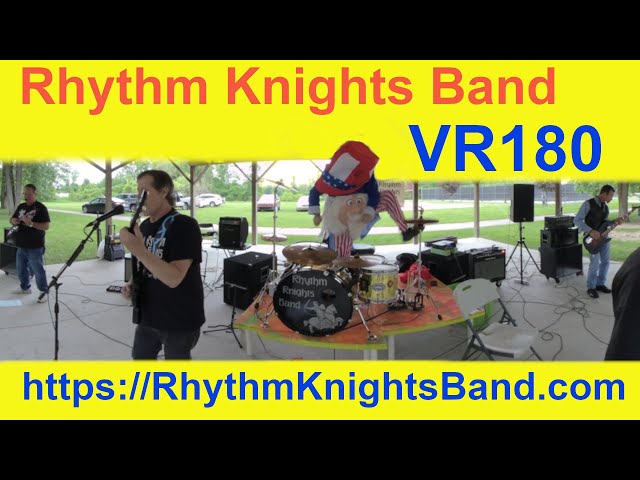 Rhythm Knights Band WSG Uncle Sam - Music in the Park 2022 VR180