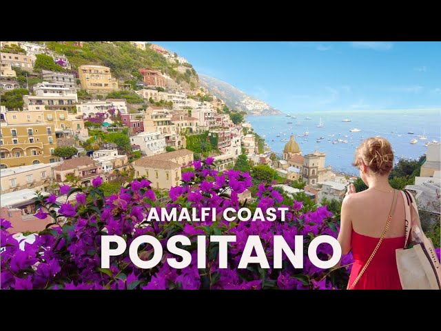 4K Positano Italy 4K Walking Tour 🇮🇹 Amalfi Coast Italy