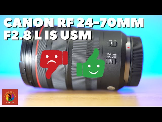 Canon RF 24-70mm f/2.8 L IS USM Lens Review: Almost Perfect with few minor flaws