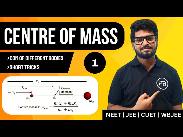 Center of Mass | Part-1 | 11 Batch-3 | Short Tricks for NEET & JEE