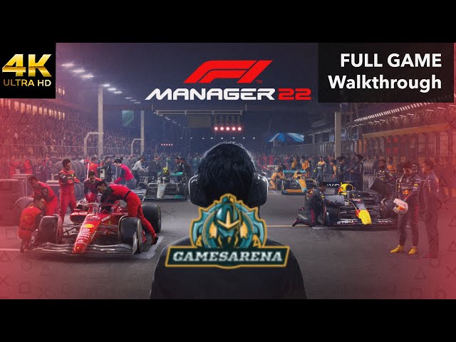 F1 Manager 2022 - Monaco Grand Prix - Part 2 - 4K Gameplay - PS5 - (No Commentary) - 2022