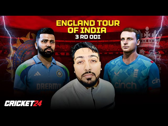 India's Champions Trophy 2025 Playing XI Test! IND vs ENG 3rd ODI | Hardest Difficulty | RtxVivek