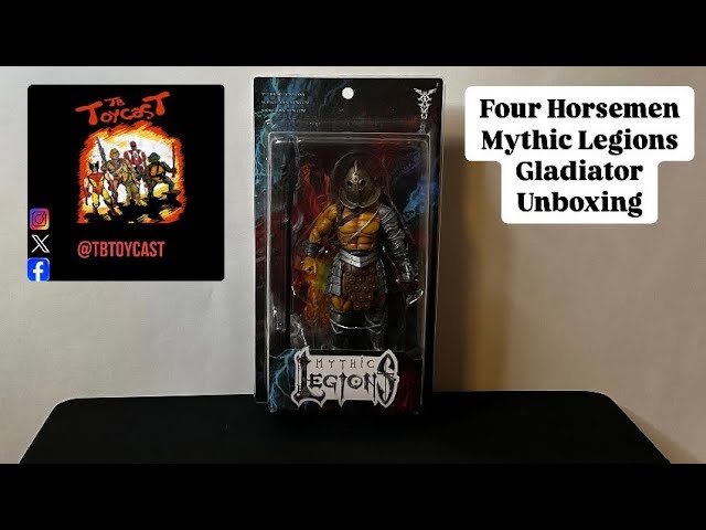 Four Horsemen Mythic Legions Gladiator Unboxing