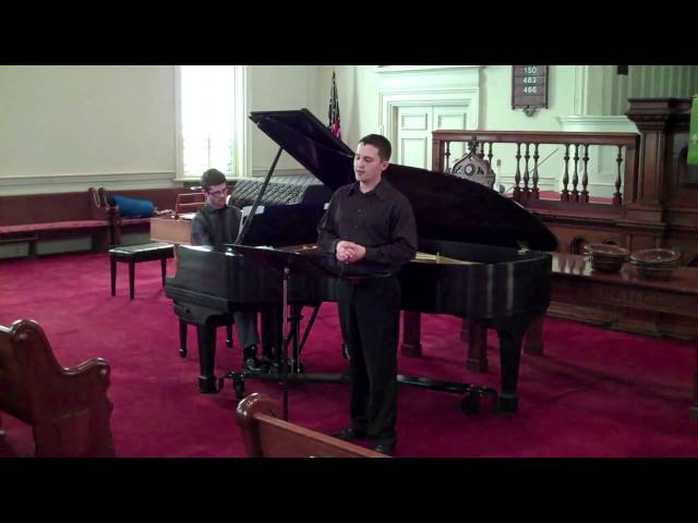 "I. To G.A.W." by Niccolo D. Athens; Ian Howell - Countertenor