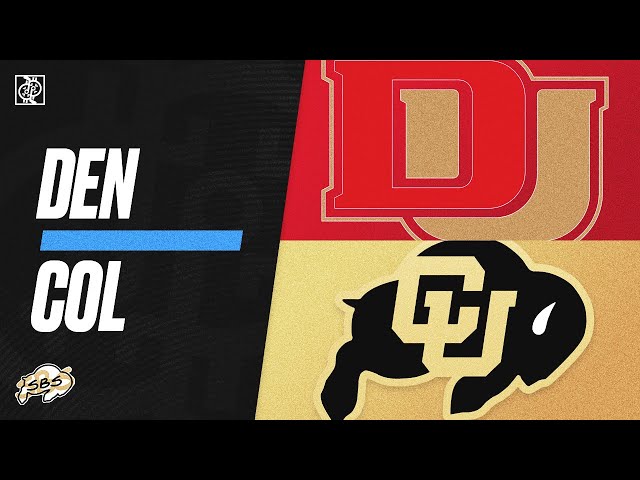 Denver Pioneers at Colorado Buffaloes | ACHA WD1 Hockey | Game 2