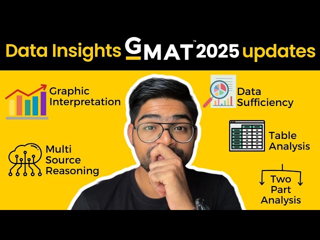 Major Updates for the GMAT 2025 Data Insights | Analysis & Statistics | Sections | Pratik Joshi