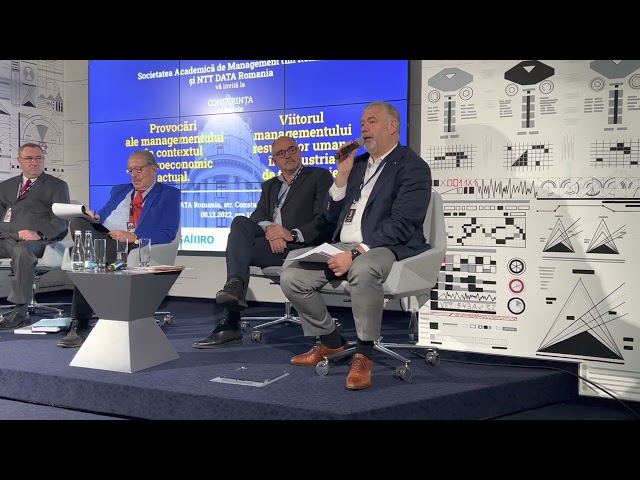 Voicu Oprean, CEO Arobs Cluj - Conferință NTT DATA România