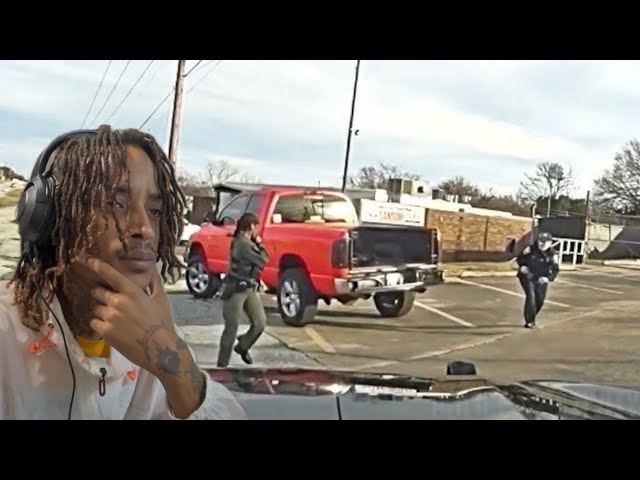 Traffic Stop Turns Into Pursuit And Shootout In Fort Worth, Texas