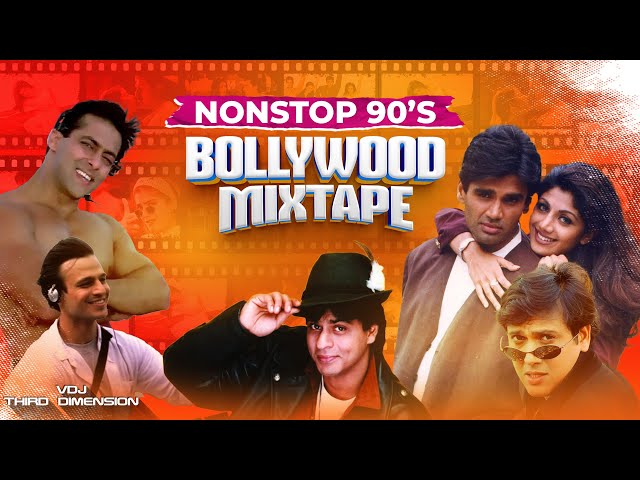 Third Dimension : Bollywood Flashback | Nonstop 90's Bollywood Songs