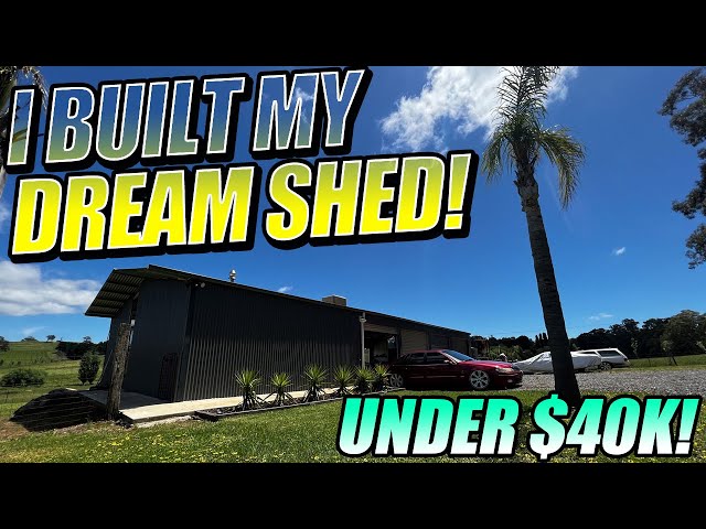 The Iron Empire - $40K SHED BUILD - How I Did It!