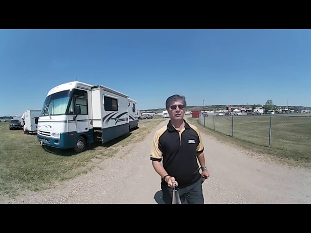 Country Thunder Craven 2018 - Walk to my campsite!