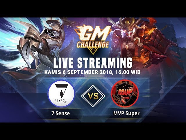 GM Challenge - 7Sense VS MVP Super - Garena AOV (Arena of Valor)