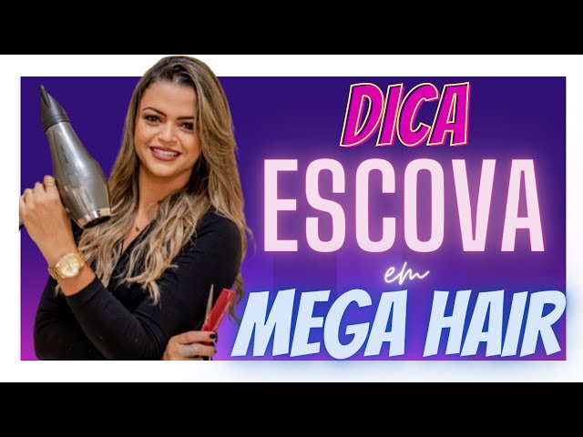 COMO ESCOVAR CABELO COM MEGA HAIR EM CASA -Dica de ouro com Joice machado