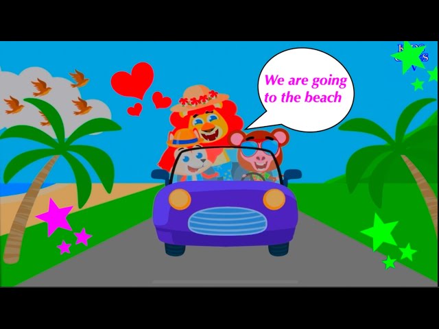 I want to go to the beach: Learning Song on Kids Clues.