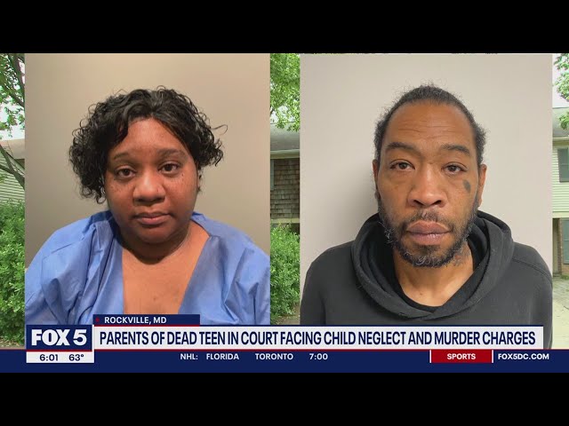 Parents to dead teen in court facing neglect, murder charges | FOX 5 DC