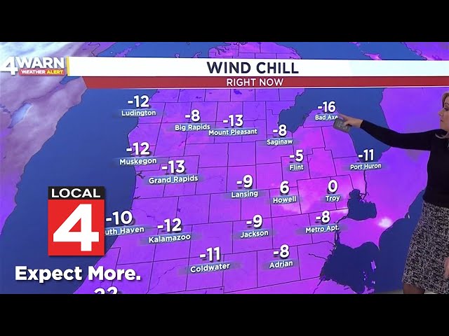 Metro Detroit weather forecast Jan. 21, 2025 -- 6 a.m. Update