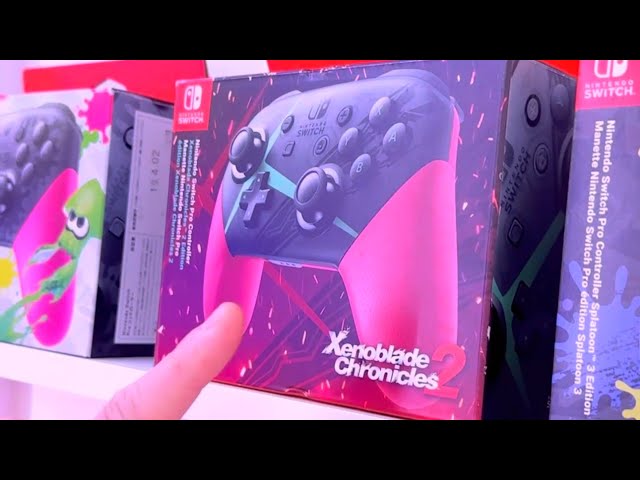 Colección mandos pro de Nintendo Switch