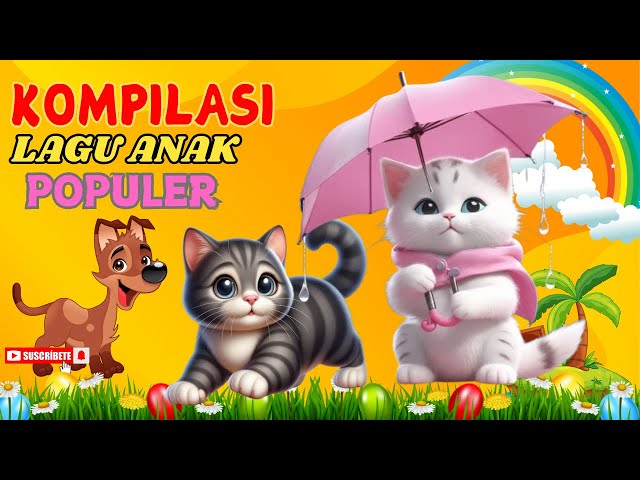 Anak Kucing Meong Meong - Kompilasi - Lagu Anak Anak - Lagu Anak Indonesia Populer  @BrataKids