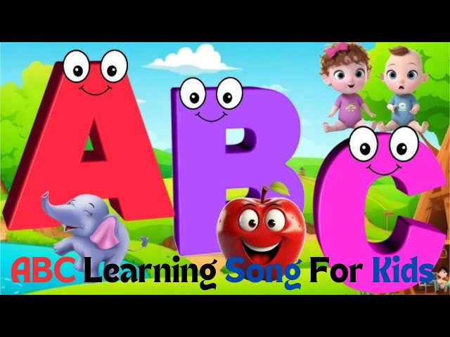 ABC Animal Sounds Song | Dog, Cat, Chicken, Cow | Animal Sounds | abc learning song | abcd song